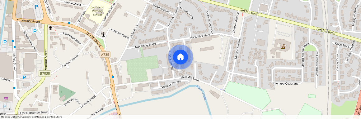 Nursery Gardens, Kilmarnock, Ayrshire, KA1