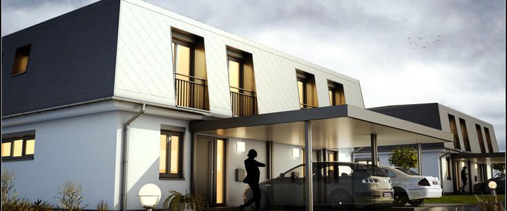 Doppelhaushälften in Bad Sauerbrunn, Hyrtlweg, Bauteil III, Haus 1 - Foto 1