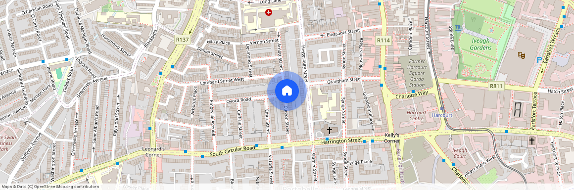 Curzon Street, Portobello, Dublin 8. D08R2T3