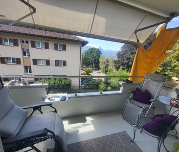 Moderne 3-Zimmer-Wohnung mit Balkon und Seenähe in Hünibach - Photo 6