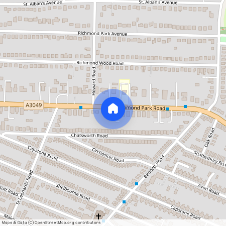 2 Bed Flat on Richmond Park Road