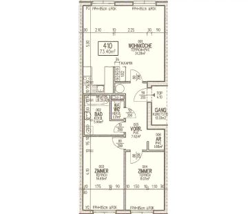 3-Zimmer-Wohnung, Top 410 - Foto 3