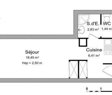 Location Appartement 1 pièce 29m² ANGERS 49100 - Photo 5