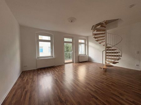 helle 2-Raum-Maisonettewohnung mit Balkon mitten in Sudenburg! - Foto 4