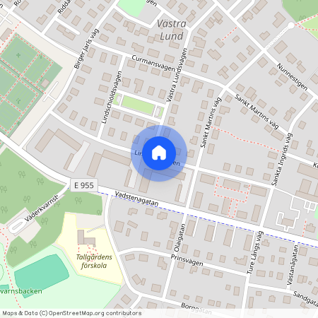 Lindbladsvägen, Skänninge