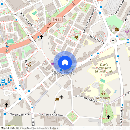 Rua Conselheiro Januário Nº 35 1º Trás, Braga (São Vicente), Braga 4700-373