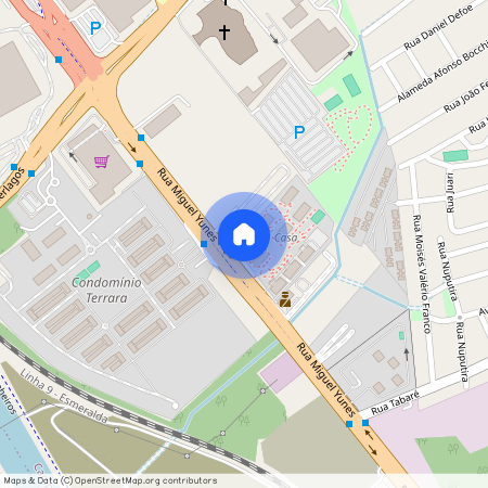 Avenida Miguel Yunes, 455, Campo Grande, São Paulo - SP, 04444-000, Brazil