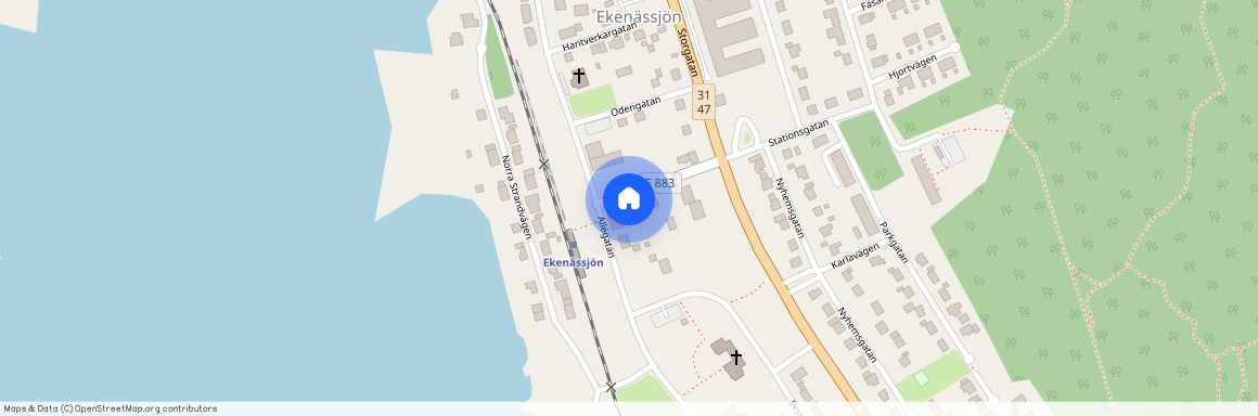 Ekenässjön, Jönköping, Vetlanda, Stationsgatan 2 lgh 1003