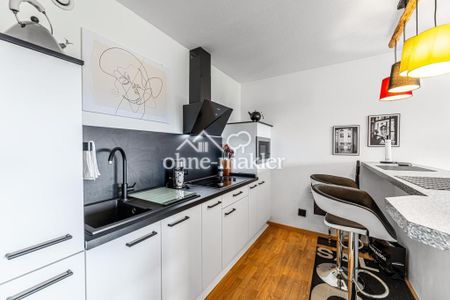 Helles möbliertes 1-Zimmer Apartment mit Balkon in Fürth - Photo 3