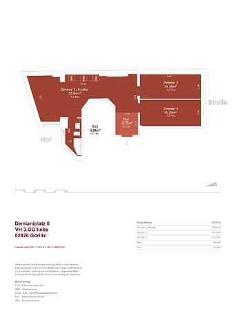Neugestaltet! 3 Zimmer im Stadtzentrum! - Photo 4