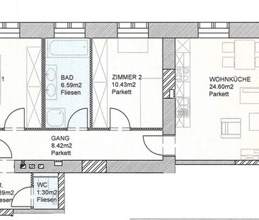 EXKLUSIVE 3 -ZIMMER WOHNUNG IN KREMS-ZENTRUM - Foto 3