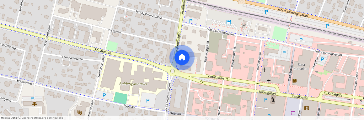 Centrum, Skellefteå, Västerbotten, S Lasarettsvägen 18