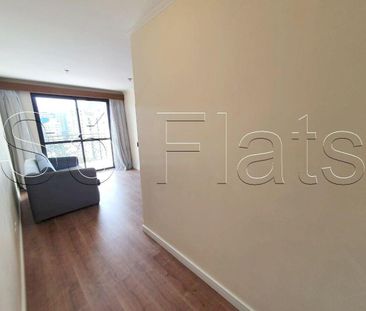 Flat Em Vila Olímpia, São Paulo/sp de 52 m² 2 Quartos Para Locação R$3.225,00/mes - Foto 1