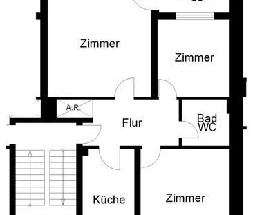 3-Zimmer-Wohnung in zentraler Lage von Ibbenbüren (WBS erforderlich) - Photo 4