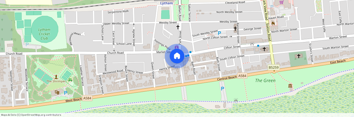 Apartment 5, Lytham Square Apartments