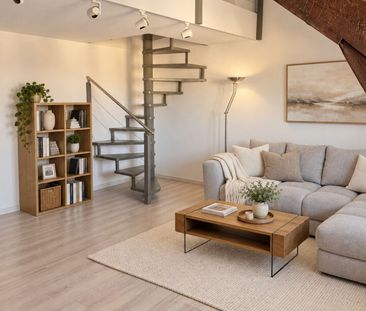 Beautiful partially furnished duplex of 3.5p in Lausanne - Foto 3
