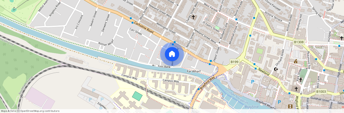 12 Westfield St, Lincoln LN1 1TB, United Kingdom