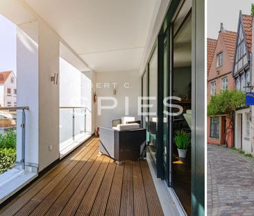 Charmant Wohnen im Schnoor - Attraktive 3-Zimmer-Wohnung mit Loggia - Foto 4