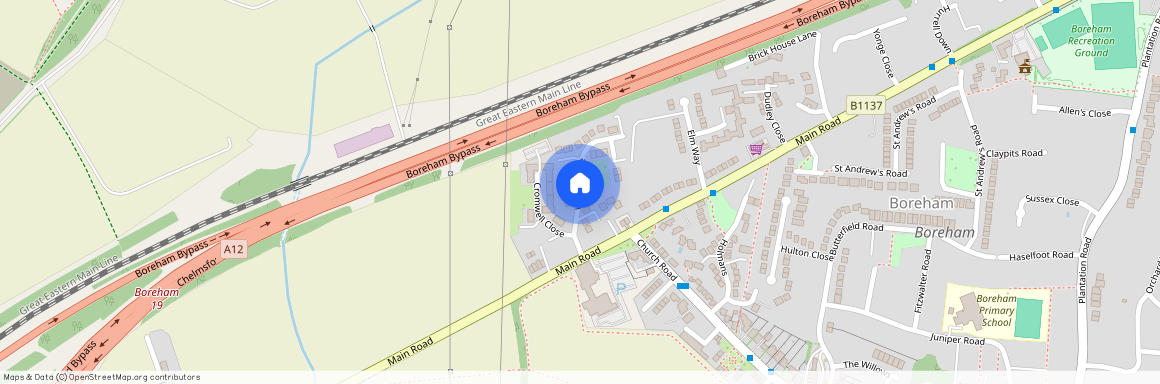 Villiers Place, Boreham, CM3 3