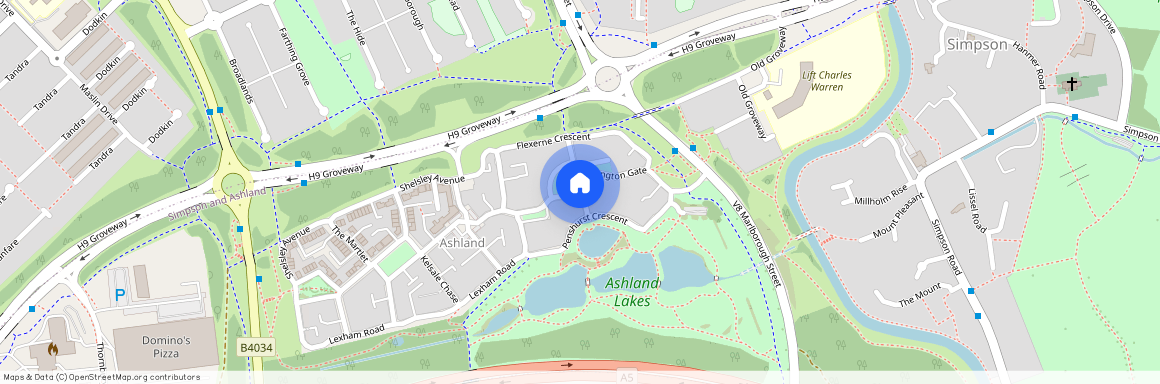 Newington Gate, Ashland, Milton Keynes, MK6