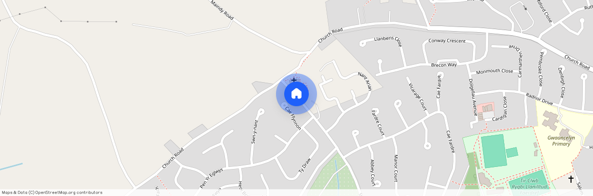 St. Illtyds Road, Pontypridd, Upper Church Village