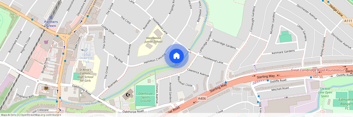 Hamilton Way, Palmers Green