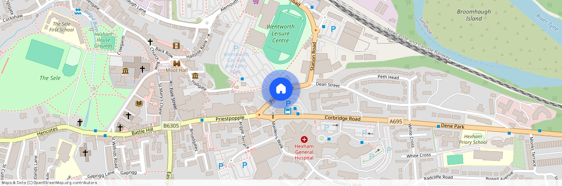 Sezzes Buildings, Priestpopple, Hexham, NE46