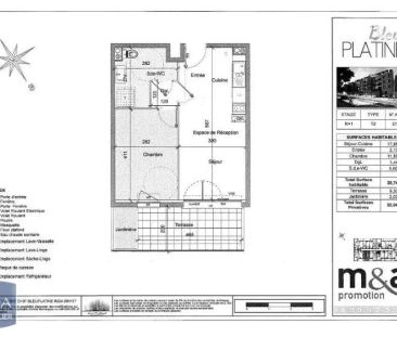 Appartement à louer 2 pièces 38.74m² - Photo 1