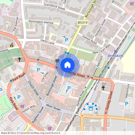 1 bedroom on ground floor, 6 Bed Flat, Derby Street - Near Edge Hill University