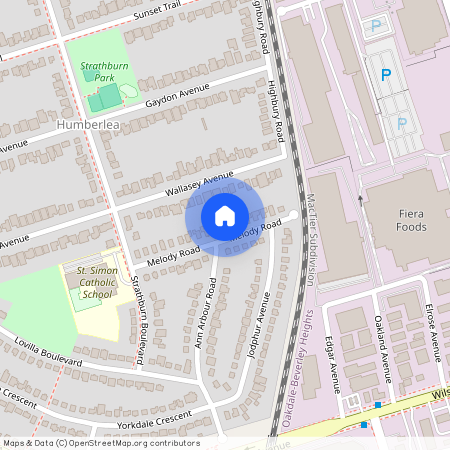 16 Melody Road Unit# #Main, Toronto