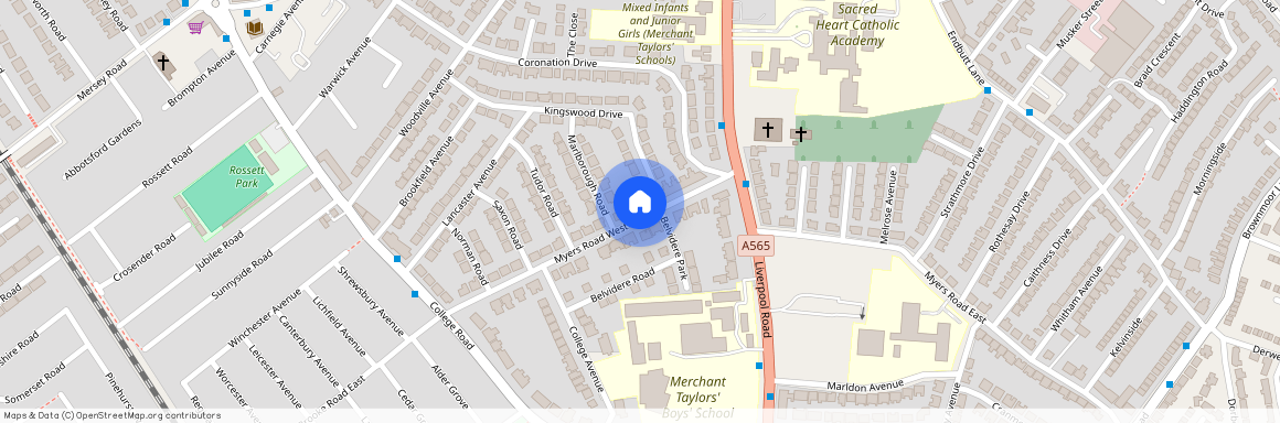 Myers Road West, Crosby -, L23 0RT