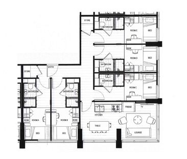 5 Bed Ensuite Apartment - Photo 6