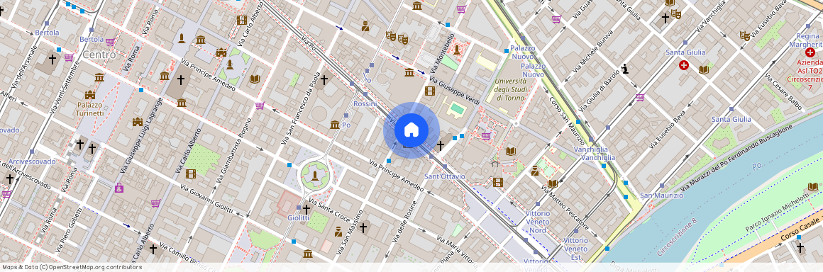 Via Po, Turin, Piedmont 10124