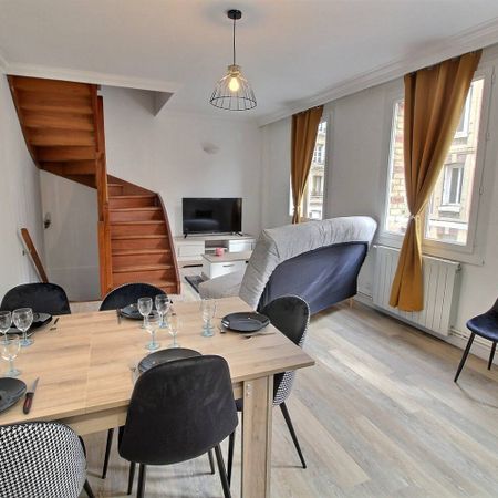 A louer joli appartement F3 meublé en triplex centre-ville de Le Havre - Photo 4