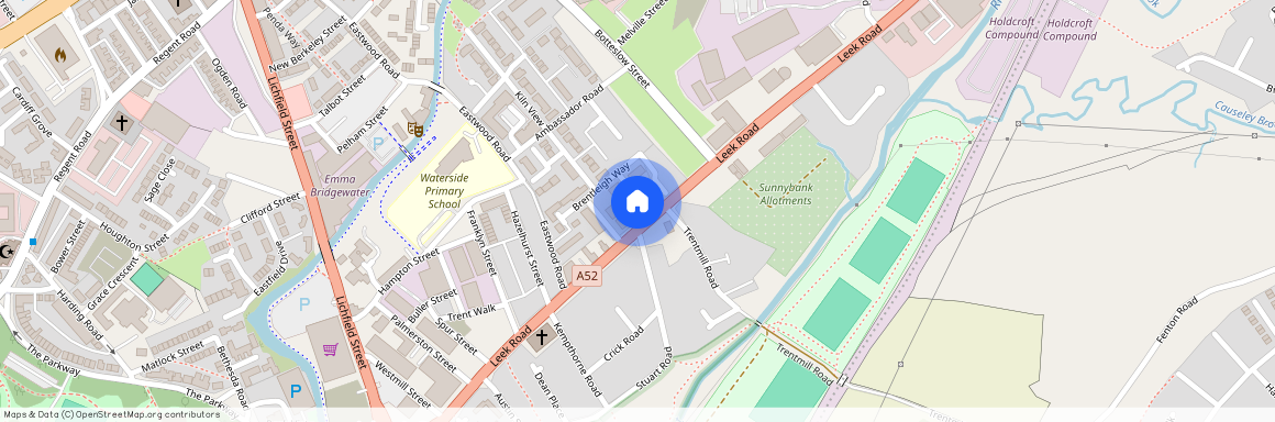 Wedgwood Gardens, Stoke-on-Trent, ST1