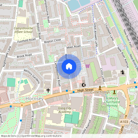Myddelton Road, London, N8