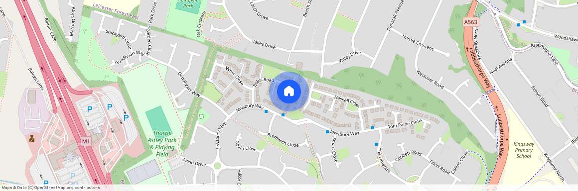 Bolus Road, Thorpe Astley, Leicester