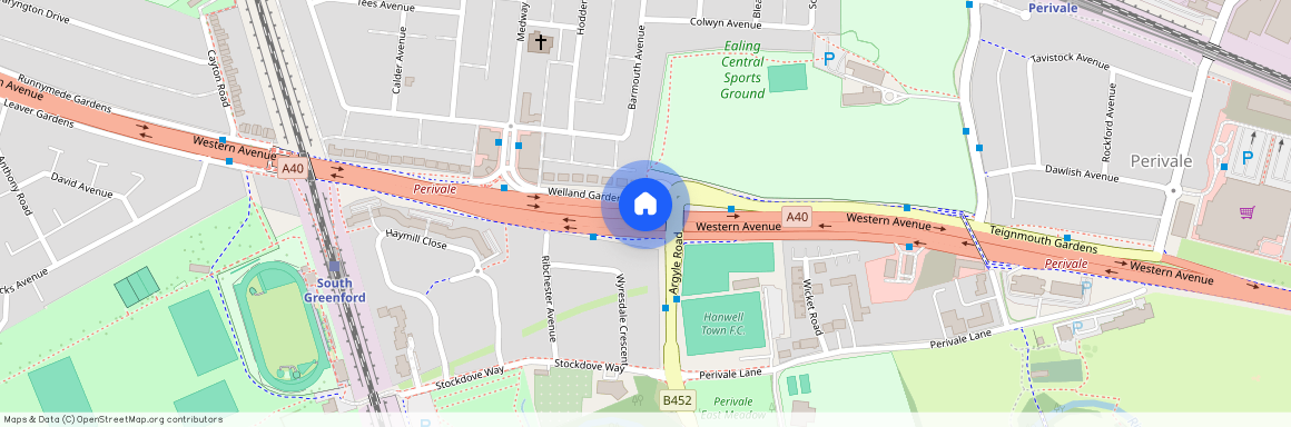 Welland Gardens, Western Ave, Perivale, Greenford UB6 8TA, UK