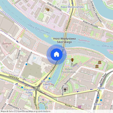 ul. Podwale, Szczepin, Stare Miasto, Wrocław, dolnośląskie