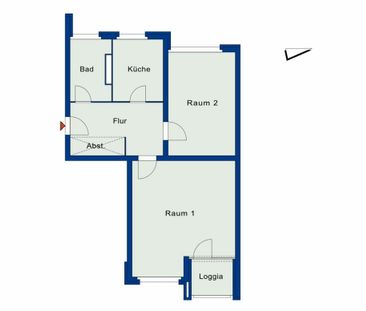 Tauschwohnung 2 Zimmer Schöneberg - suche mind. 3 Zimmer - Photo 1