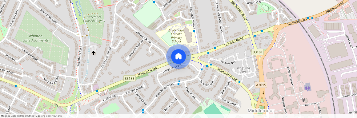Honiton Road, Exeter, EX1