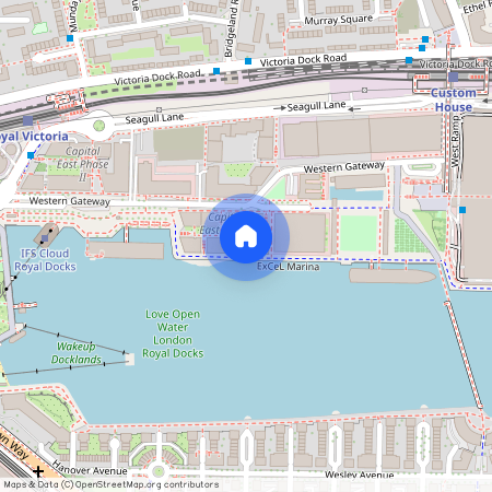 Royal Victoria Docks, Canary Wharf E16