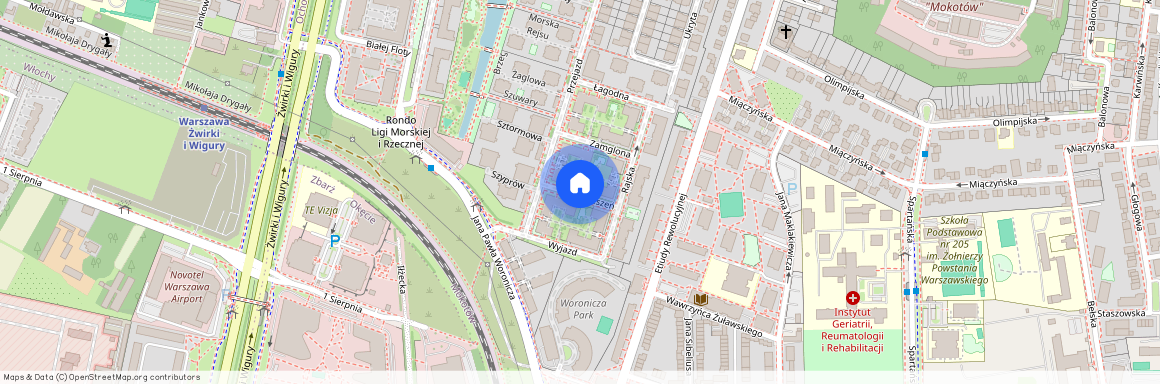 ul. Pocieszeń, Wyględów, Mokotów, Warszawa, mazowieckie