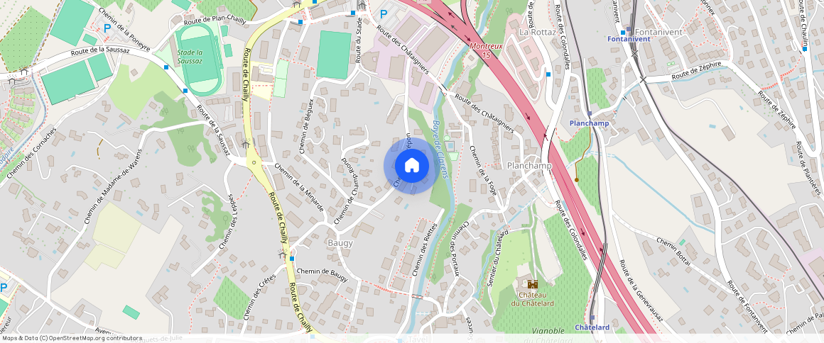 Chemin du crépon 46, Clarens