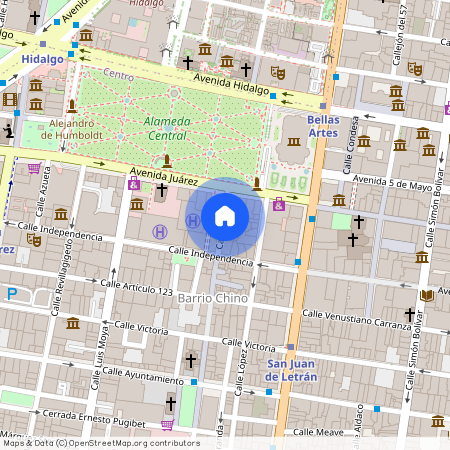 Dolores, Centro (Área 1), Ciudad de México, Departamento, Ciudad de México
