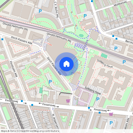 Frb., Marguerite Vibys Plads 10, 1. th.