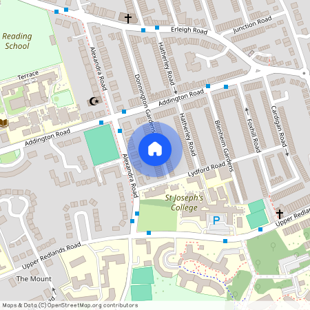 Donnington Gardens, Reading, RG1