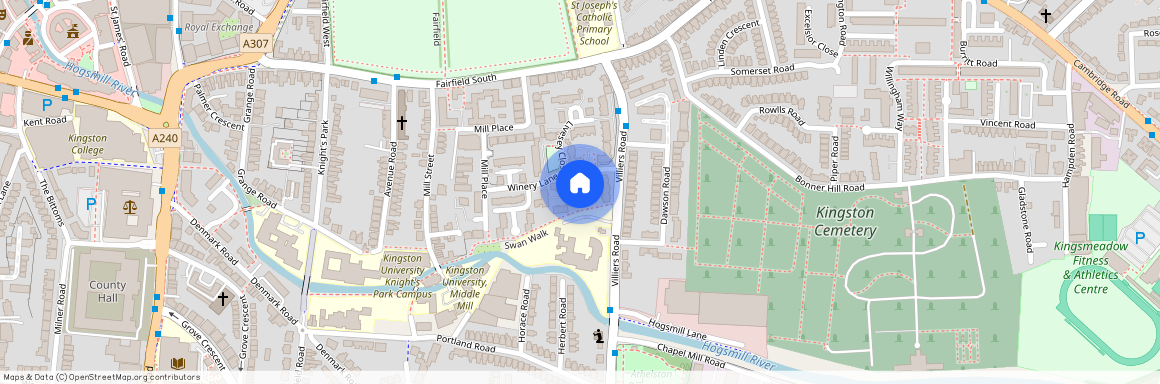 Winery Lane, Kingston Upon Thames KT1