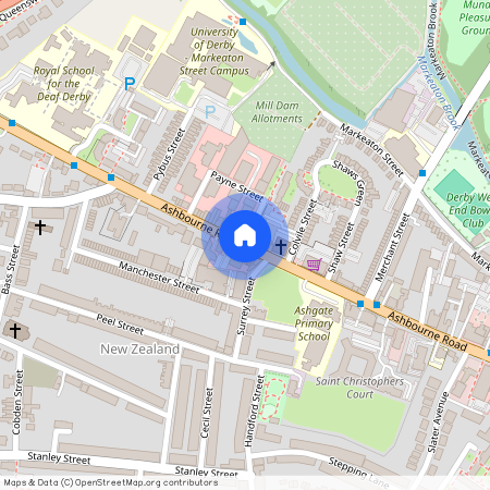 Ashbourne Road, Derby, City Centre, DE22