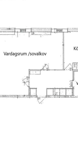 Storgatan 26B – 54 kvm, 2 rum och kök - Foto 2